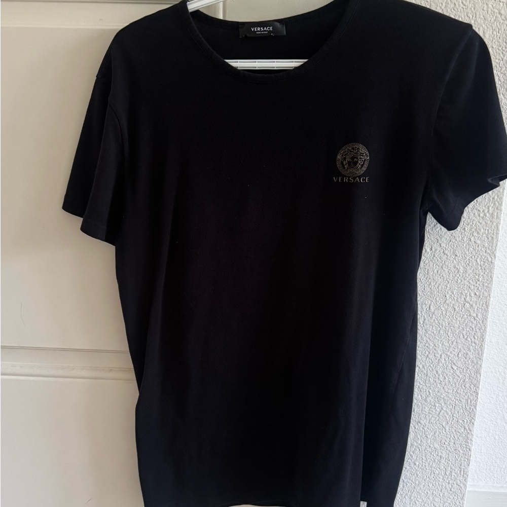 Versace Classic Black Short Sleeve Tee